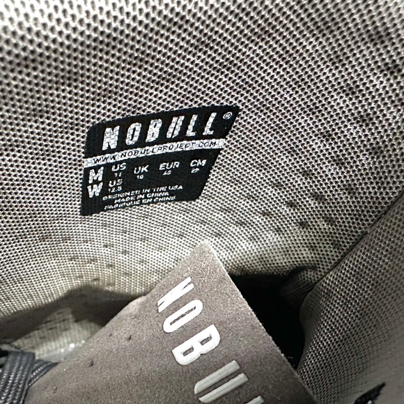 NOBULL Men’s Outwork High-Top Training Shoes – Charcoal Gray (Like New) - Picture 9 of 11